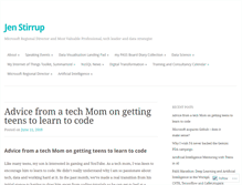 Tablet Screenshot of jenstirrup.com